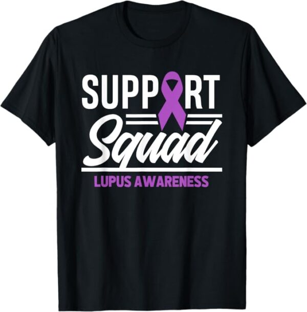 Support Squad Lupus Warrior Supporter Lupus Awareness T-Shirt